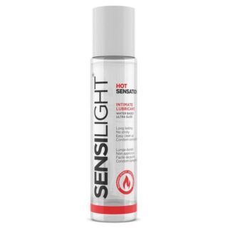 Lubricante base de agua efecto calor Sensilight