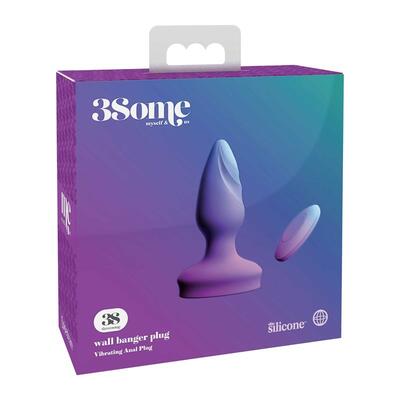 Plug anal con vibracion Threesome 12