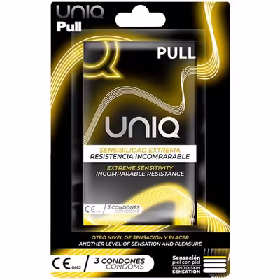 Preservativos con tiras sin látex Pull