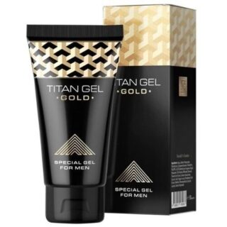 Gel lubricante potenciador masculino Titan Gold