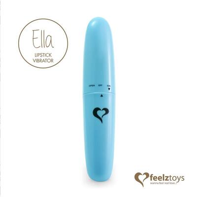 Vibrador Ella Lipstick Light Blue 2
