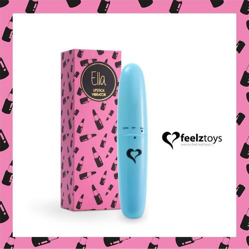 Vibrador Ella Lipstick Light Blue