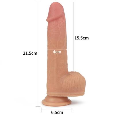 Dildo Nature Cock con vibracion y rotacion 5