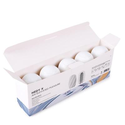Pack 5 huevos masturbadores Hedy X Experience 4