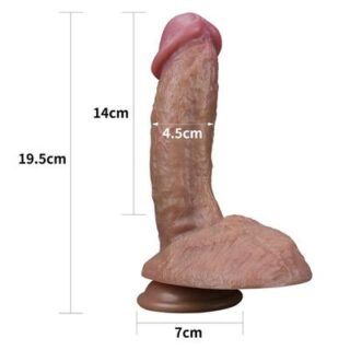 Dildo Nature de doble capa Lovetoy 195 cm 2