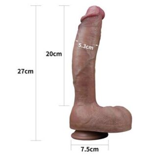 Dildo Nature de doble capa Lovetoy 27 cm 11