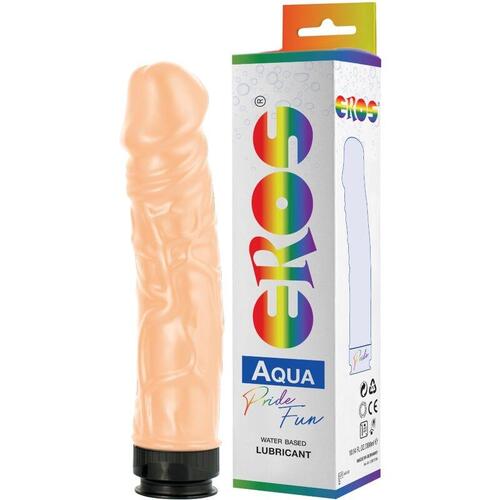 Dildo Pride Fun con lubricante Aqua 300 ml