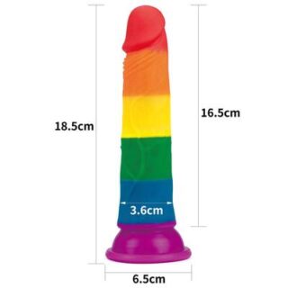 Dildo Prider de silicona liquida 185 cm 5