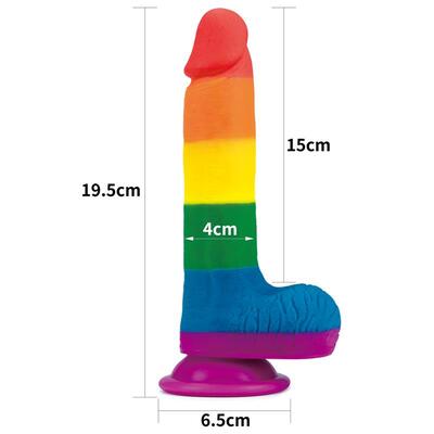 Dildo Prider de silicona liquida 195 cm 2