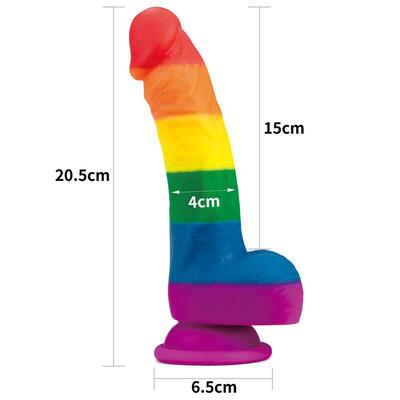 Dildo Prider de silicona liquida 205 cm 9