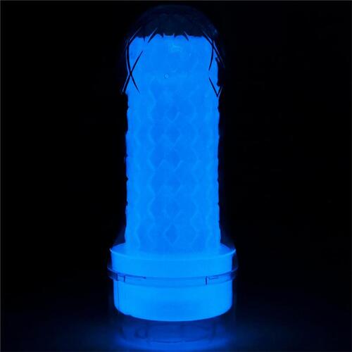 Masturbador masculino Lumino Luz azul