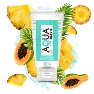 Lubricante base de agua sabor frutas tropicales