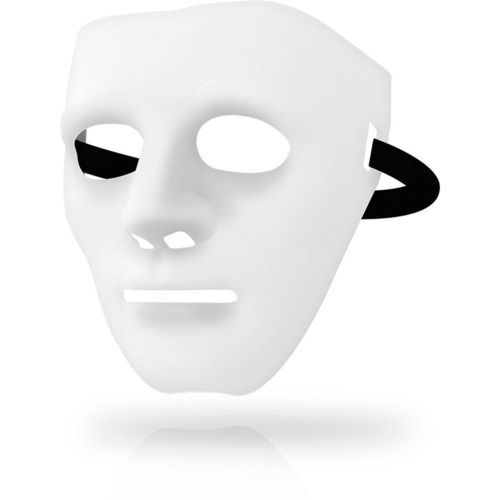 Mascara blanca talla unica Ohmama