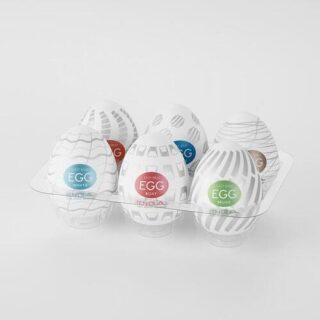 Pack de 6 huevos Tenga Standard