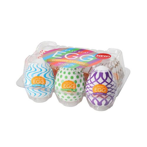 Pack de 6 huevos Tenga Wonder
