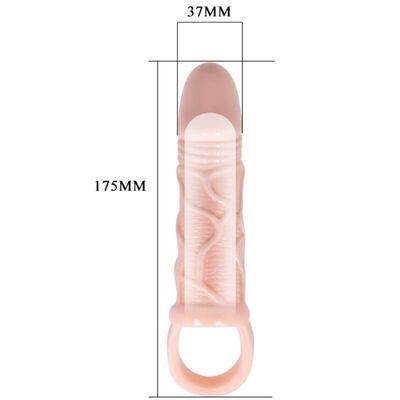 Funda extensora de pene con Strap 3