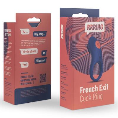 Anillo para el pene con vibracion Rring French Exit 9