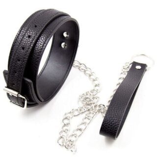 Collar con cadena con patron de serpiente