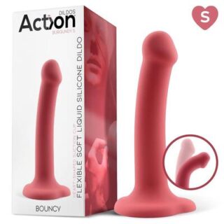 Dildo de silicona liquida hiper flexible Bouncy 2 3