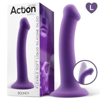 Dildo de silicona liquida hiper flexible Bouncy