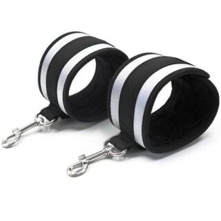Esposas para munecas negro y gris