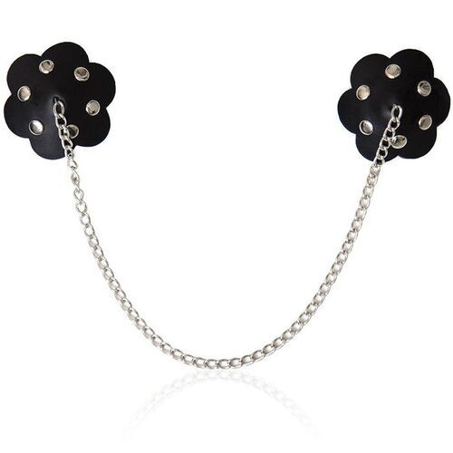 Pezoneras petalos con cadenas