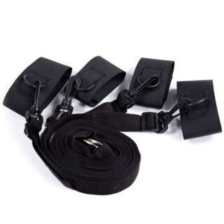Restriccion de cama bondage de nylon y velcros