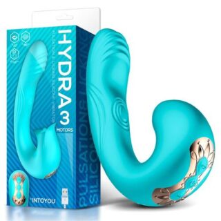Vibrador con pulsacion y lengua estimuladora Hydra