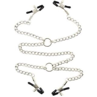 4 Pinzas para pezones con cadenas Ohmama 3