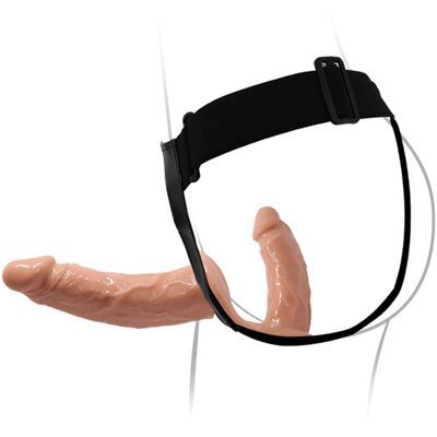 Dildos dobles con arnes Baile Ultra Passionate 3
