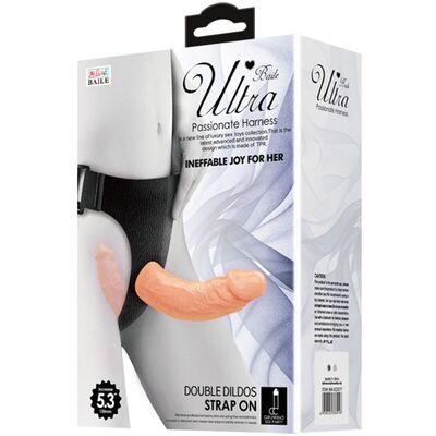 Dildos dobles con arnes Baile Ultra Passionate 4