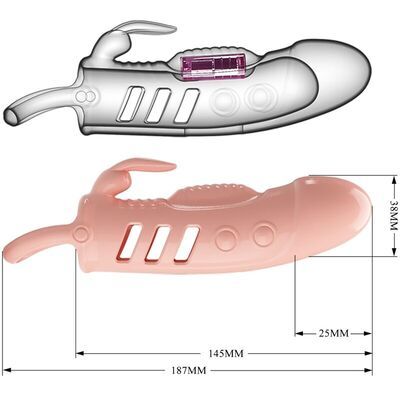 Funda para el pene Rabbit Sloane 3