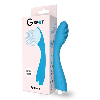 Vibrador punto G azul turquesa Gylbert 4