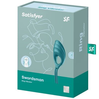 Anillo vibrador para el pene Swordsman 5