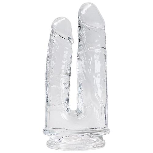 Dildo doble Imperium transparente