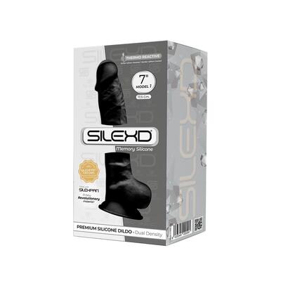 Dildo dual density modelo 1 negro 177 cm 3
