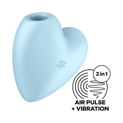 Succionador de clitoris y vibrador Cutie Heart 2