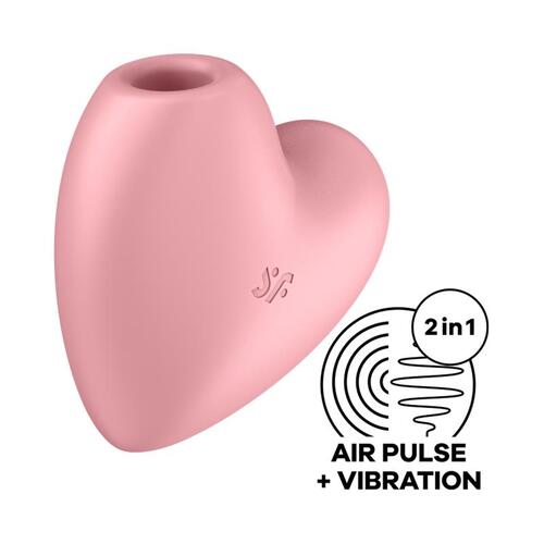 Succionador de clitoris y vibrador Cutie Heart