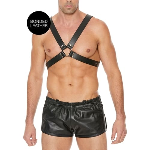 Arnes de hebilla grande para hombre