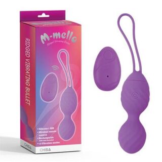 Huevo vibrador con control remoto Ridged 2