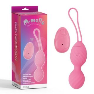 Huevo vibrador con control remoto Ridged