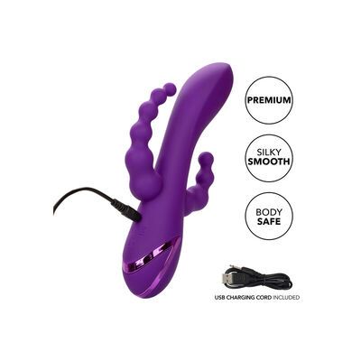 Vibrador Long Beach Bootylicious Purple 5