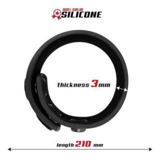 Anillo para el pene ajustable de silicona solida 2