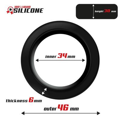 Anillo para el pene de silicona liquida 34 cm 2