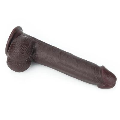 Dildo de doble capa Sliding 23 cm 7