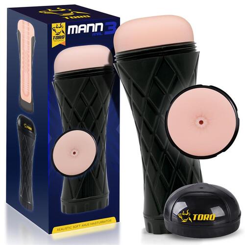 El Masturbador masculino realista forma de ano Mann 3