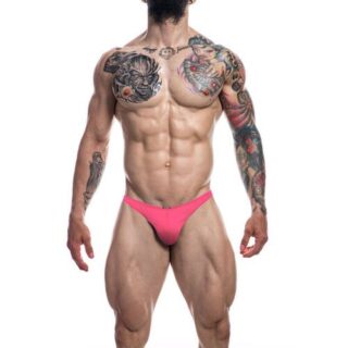 Brief rosa neon Brazilian Cut4Men
