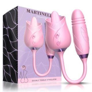 Lengua estimuladora clitoris y huevo con Thrusting