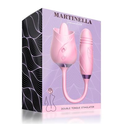 Lengua estimuladora clitoris y huevo con Thrusting 4