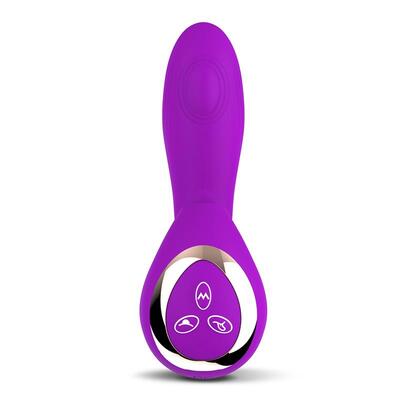 Vibrador con bola pulsante y lengua estimuladora 4